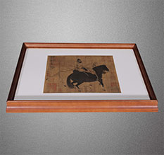 东湖书画装裱配框服务案例